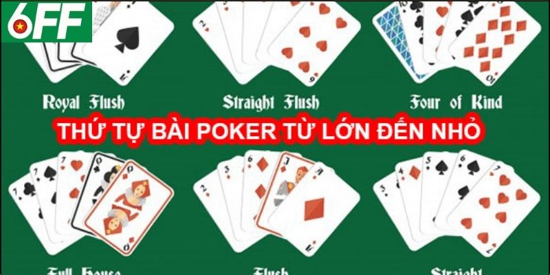 Các biến thể phổ biến của bài Poker